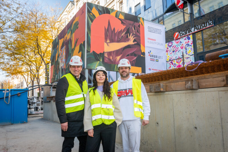 Oesterreich / Wien / STRABAG SE / Kunstforum / U2/U5 Station Neubaugasse / Künstlerin Tinta del Rio